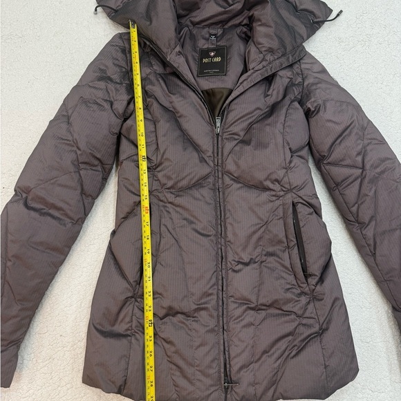 Post Card Italy Jacket Apres Ski Luxury Dark Purple Size US 4 - Picture 5 of 8